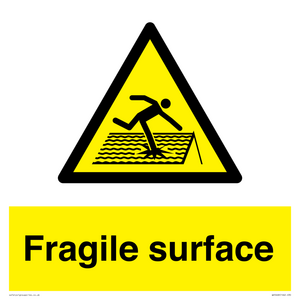 Fragile surface